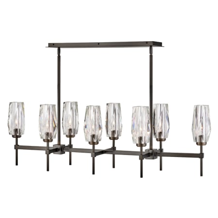 A large image of the Hinkley Lighting 38256 Linear Chandelier with Canopy - BX