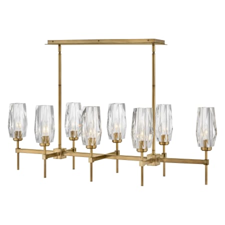 A large image of the Hinkley Lighting 38256 Linear Chandelier with Canopy - HB