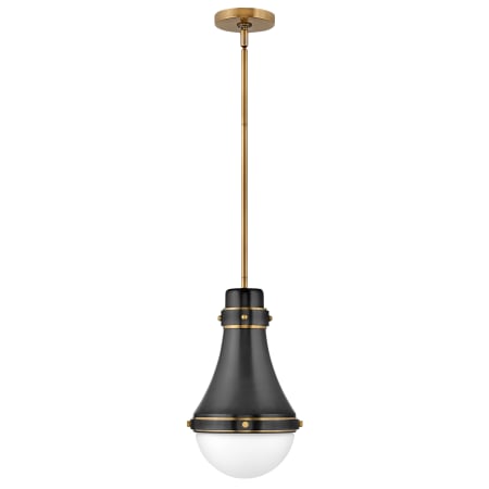 A large image of the Hinkley Lighting 39057 Pendant with Canopy - BK
