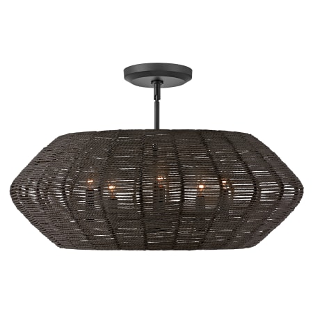 A large image of the Hinkley Lighting 40384 Blk - Short