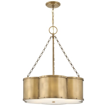 A large image of the Hinkley Lighting 4446 Chandelier with Canopy - HB