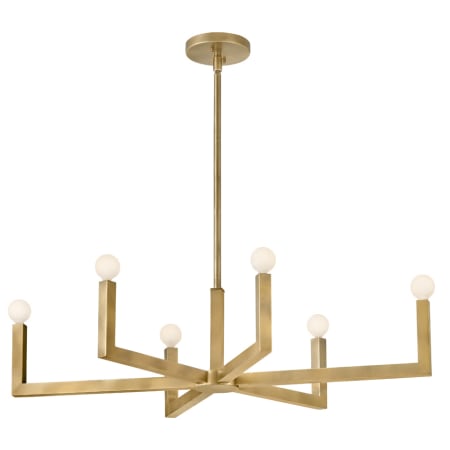 A large image of the Hinkley Lighting 45048 Chandelier with Canopy - HB