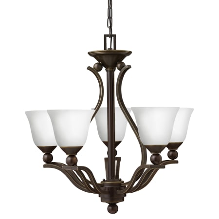 A large image of the Hinkley Lighting 4655-OPAL Olde Bronze