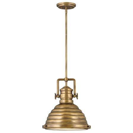 A large image of the Hinkley Lighting 4697 Pendant with Canopy - HB