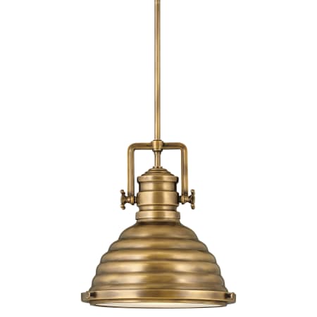 A large image of the Hinkley Lighting 4697 Heritage Brass