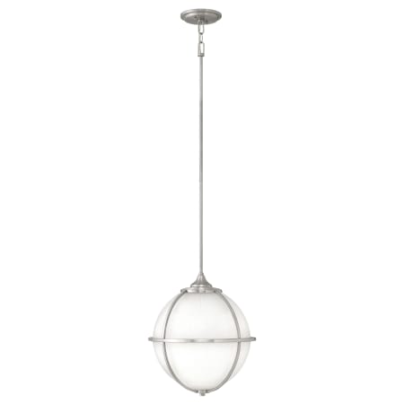 A large image of the Hinkley Lighting 4744 Pendant with Canopy - BN