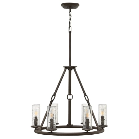A large image of the Hinkley Lighting 4786 Chandelier with Canopy