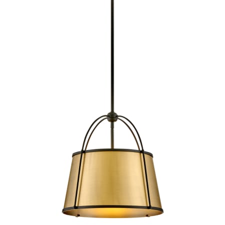 A large image of the Hinkley Lighting 4894 Black / Lacquered Dark Brass