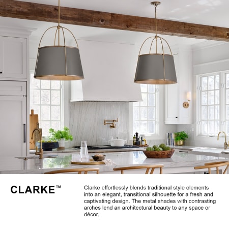 A large image of the Hinkley Lighting 4895 Clarke Collection