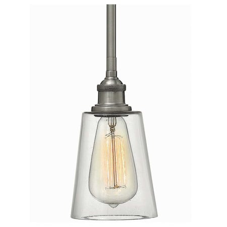 A large image of the Hinkley Lighting 4937 Polished Antique Nickel