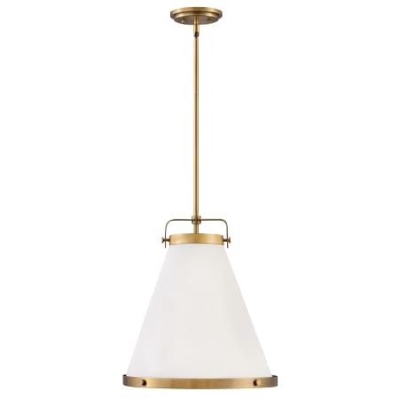 A large image of the Hinkley Lighting 4993 Pendant with Canopy - LCB