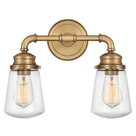 A large image of the Hinkley Lighting 5032 Heritage Brass