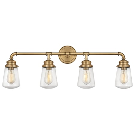 A large image of the Hinkley Lighting 5034 Heritage Brass