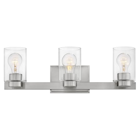 A large image of the Hinkley Lighting 5053-CL Brushed Nickel