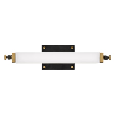 A large image of the Hinkley Lighting 51090 Black / Heritage Brass
