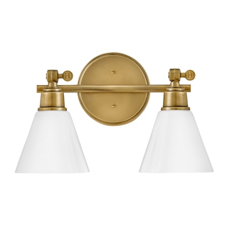 A large image of the Hinkley Lighting 51182 Heritage Brass