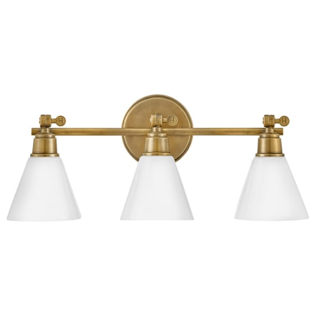 A large image of the Hinkley Lighting 51183 Heritage Brass