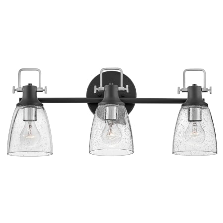 A large image of the Hinkley Lighting 51273 Black / Chrome