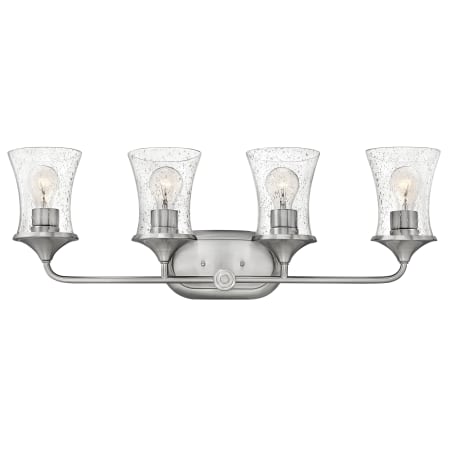 A large image of the Hinkley Lighting 51804-CL Brushed Nickel