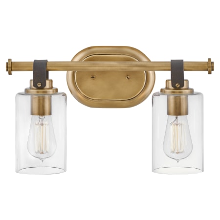 A large image of the Hinkley Lighting 52882 Heritage Brass