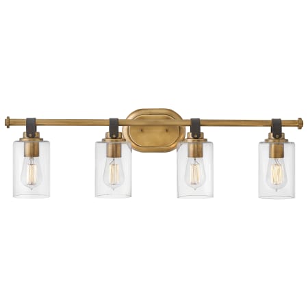 A large image of the Hinkley Lighting 52884 Heritage Brass