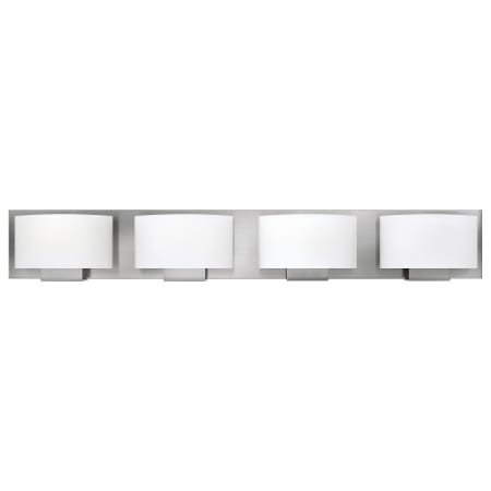 A large image of the Hinkley Lighting 53554-LED Brushed Nickel