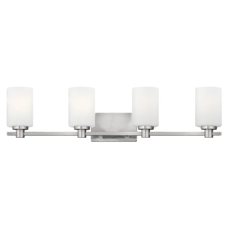 A large image of the Hinkley Lighting 54624 Brushed Nickel