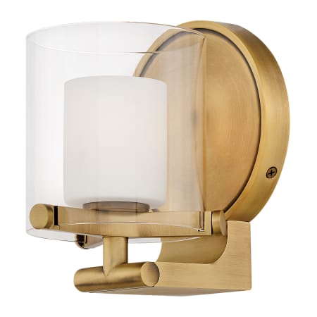 A large image of the Hinkley Lighting 5490-LL Heritage Brass