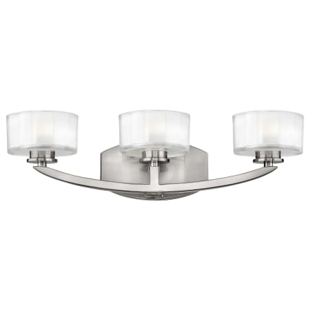 A large image of the Hinkley Lighting 5593 Brushed Nickel