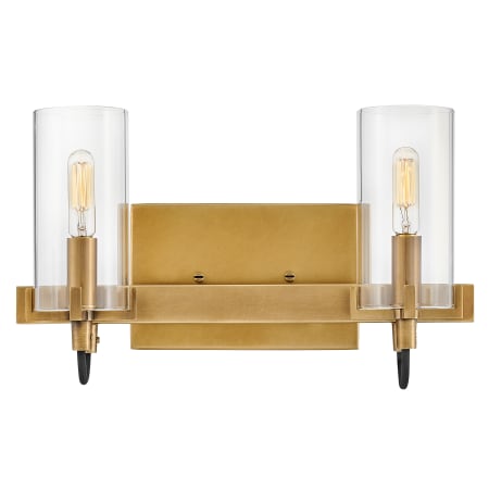 A large image of the Hinkley Lighting 58062 Heritage Brass