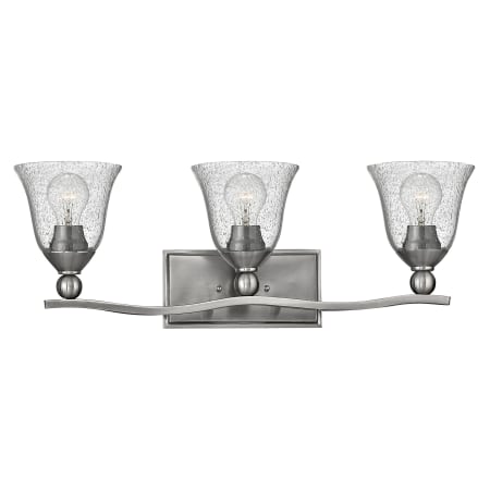 A large image of the Hinkley Lighting 5893-CL Brushed Nickel