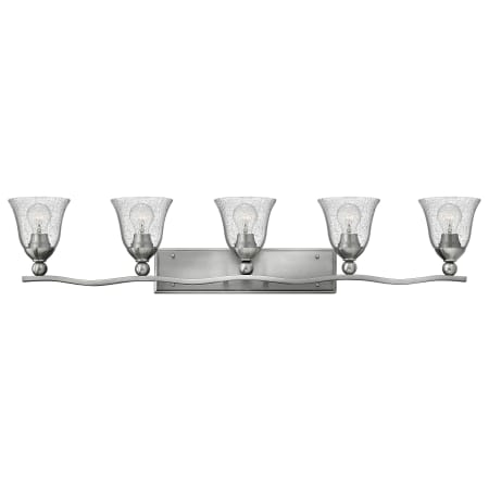 A large image of the Hinkley Lighting 5895-CL Brushed Nickel