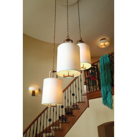 Hinkley Lighting 3201br Brushed Bronze 3 Light 20 Width Semi Hinkley Lighting 3201br Brushed Bronze