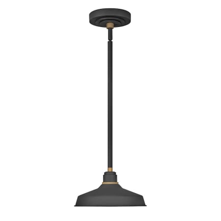 A large image of the Hinkley Lighting 10281 Textured Black / Brass