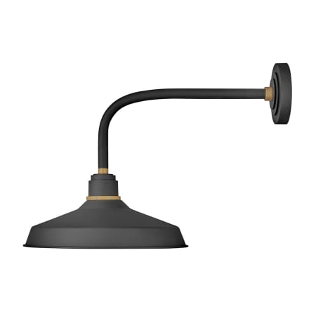 A large image of the Hinkley Lighting 10413 Textured Black / Brass