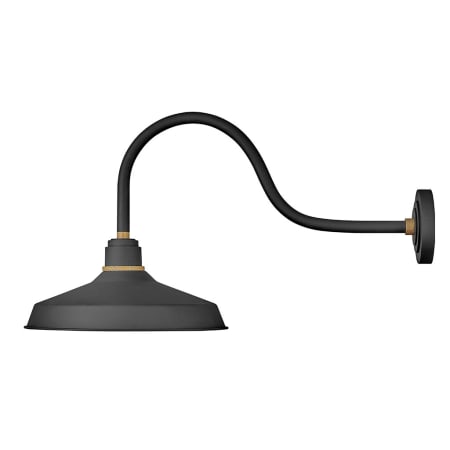 A large image of the Hinkley Lighting 10453 Textured Black / Brass