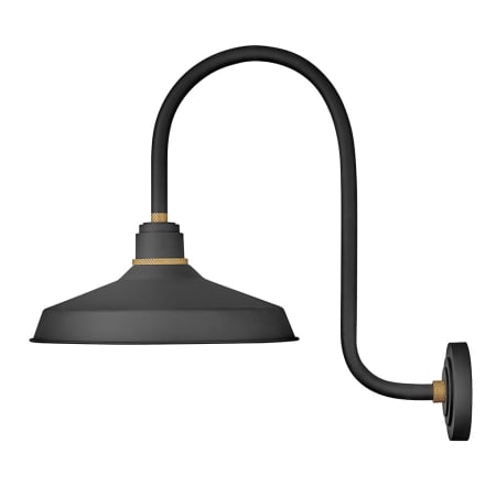 A large image of the Hinkley Lighting 10473 Textured Black / Brass