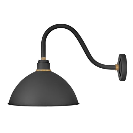 A large image of the Hinkley Lighting 10645 Textured Black / Brass