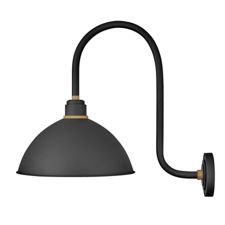 A large image of the Hinkley Lighting 10675 Textured Black / Brass