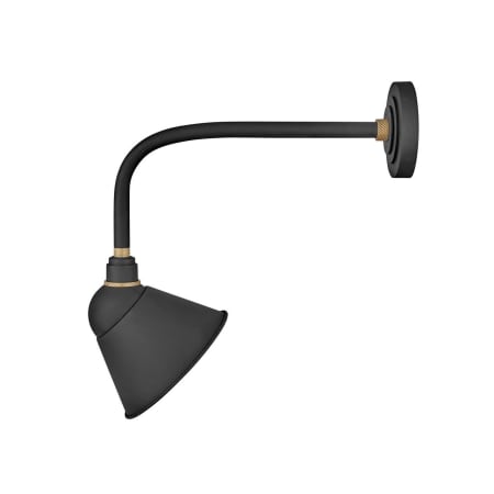 A large image of the Hinkley Lighting 10918 Textured Black / Brass