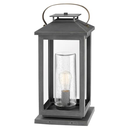 Hinkley Lighting 1167ah Ash Bronze Aer Single Light 22 Tall A Large Image Of The Hinkley Lighting 1167 Ash Bronze