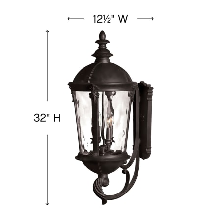 A large image of the Hinkley Lighting 1895BK Alternate Image