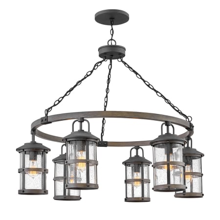 A large image of the Hinkley Lighting 2689 Aged Zinc / Driftwood Grey
