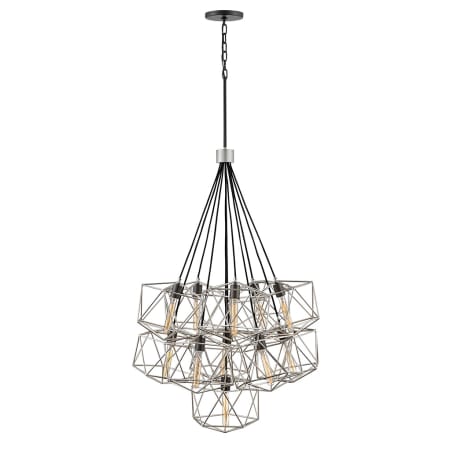 A large image of the Hinkley Lighting 3029 Glacial / Metallic Matte Bronze