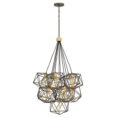 A large image of the Hinkley Lighting 3029 Metallic Matte Bronze / Deluxe Gold