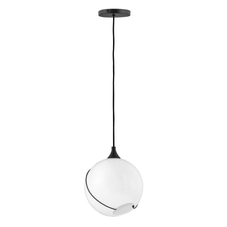 A large image of the Hinkley Lighting 30303 Black / Cased Opal