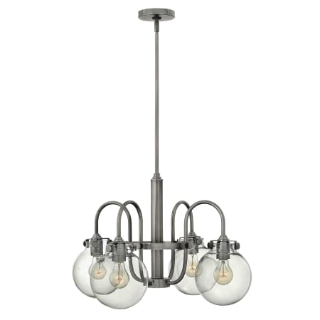 A large image of the Hinkley Lighting 3044 Antique Nickel