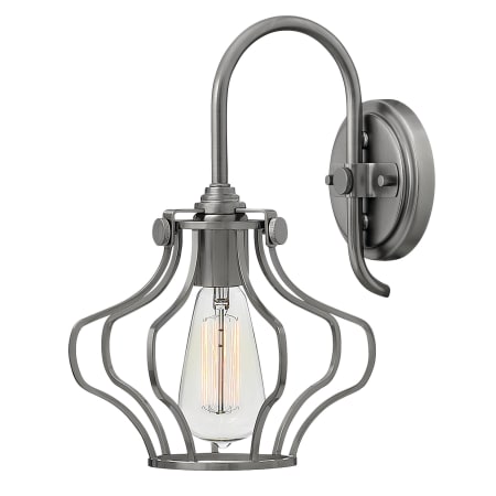 A large image of the Hinkley Lighting 3119 Antique Nickel