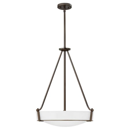 A large image of the Hinkley Lighting 3222 Olde Bronze / White