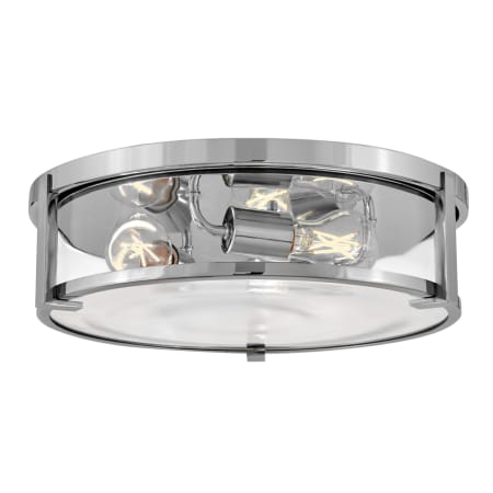 A large image of the Hinkley Lighting 3243 Chrome / Clear